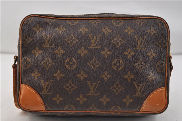 Auth Louis Vuitton Monogram Trocadero 27 Shoulder Cross Body Bag M51274 LV 9747D