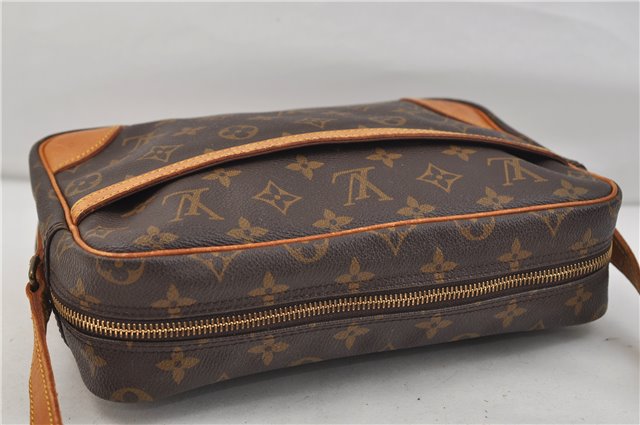 Auth Louis Vuitton Monogram Trocadero 27 Shoulder Cross Body Bag M51274 LV 9747D