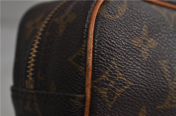 Auth Louis Vuitton Monogram Trocadero 27 Shoulder Cross Body Bag M51274 LV 9747D