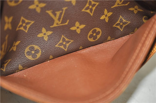 Auth Louis Vuitton Monogram Trocadero 27 Shoulder Cross Body Bag M51274 LV 9747D