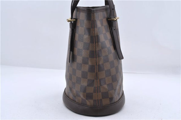 Authentic Louis Vuitton Damier Marais Bucket Shoulder Bag N42240 LV 9749C