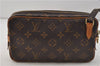 Auth Louis Vuitton Monogram Marly Bandouliere Shoulder Cross Bag M51828 LV 9749D