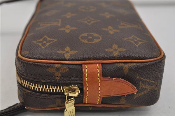 Auth Louis Vuitton Monogram Marly Bandouliere Shoulder Cross Bag M51828 LV 9749D