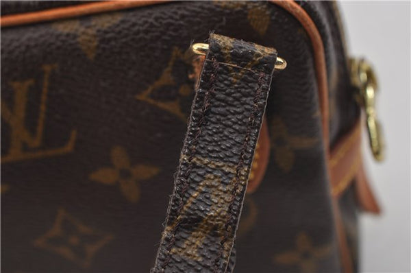 Auth Louis Vuitton Monogram Marly Bandouliere Shoulder Cross Bag M51828 LV 9749D