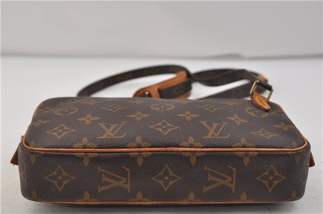 Auth Louis Vuitton Monogram Marly Bandouliere Shoulder Cross Bag M51828 LV 9749D