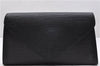 Authentic Louis Vuitton Epi Arts Deco Clutch Bag Black M52632 LV 9751C