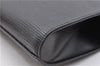 Authentic Louis Vuitton Epi Arts Deco Clutch Bag Black M52632 LV 9751C