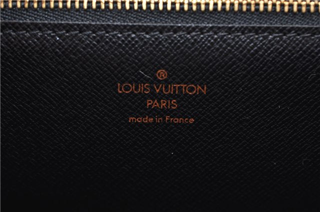 Authentic Louis Vuitton Epi Arts Deco Clutch Bag Black M52632 LV 9751C