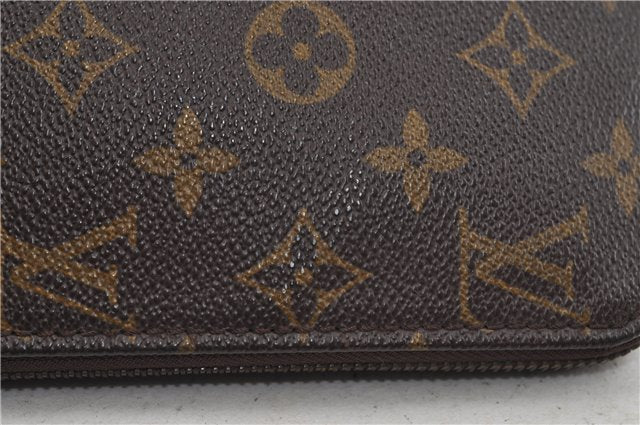 Authentic Louis Vuitton Monogram Poche Documents Document Case M53400 LV 9751D