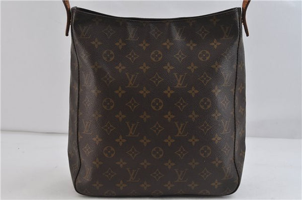 Authentic Louis Vuitton Monogram Looping GM Shoulder Bag M51145 LV 9756C