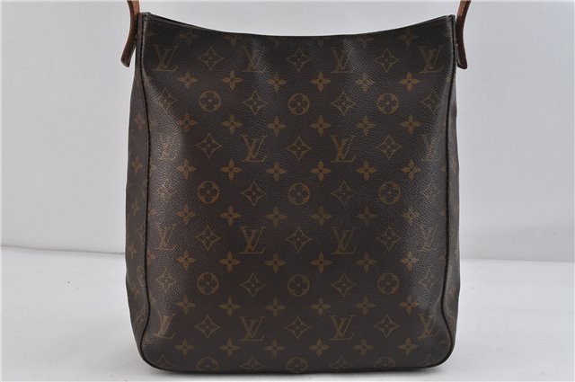 Authentic Louis Vuitton Monogram Looping GM Shoulder Bag M51145 LV 9756C