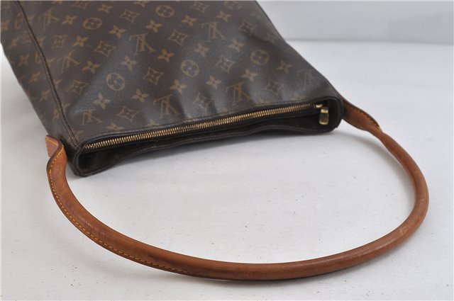 Authentic Louis Vuitton Monogram Looping GM Shoulder Bag M51145 LV 9756C