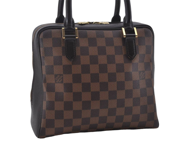 Authentic Louis Vuitton Damier Brera Hand Bag Purse N51150 LV 9756D