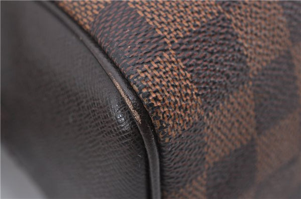 Authentic Louis Vuitton Damier Brera Hand Bag Purse N51150 LV 9756D