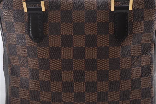 Authentic Louis Vuitton Damier Brera Hand Bag Purse N51150 LV 9756D