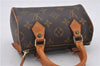 Authentic Louis Vuitton Monogram Mini Speedy Hand Bag M41534 LV 9757D