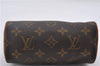 Authentic Louis Vuitton Monogram Mini Speedy Hand Bag M41534 LV 9757D