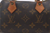 Authentic Louis Vuitton Monogram Mini Speedy Hand Bag M41534 LV 9757D