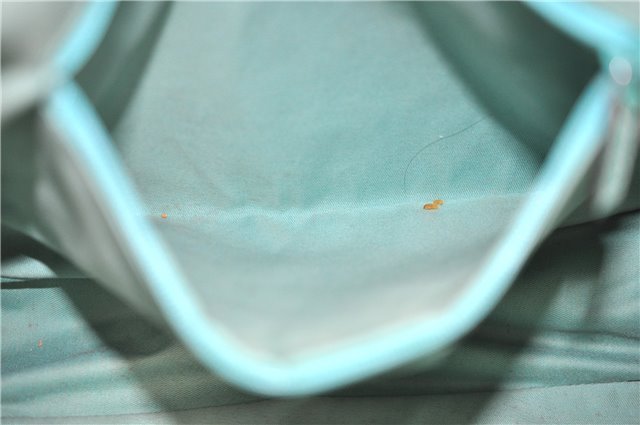 Authentic GUCCI Shoulder Tote Bag GG Canvas Leather 113017 Beige Green 9762D