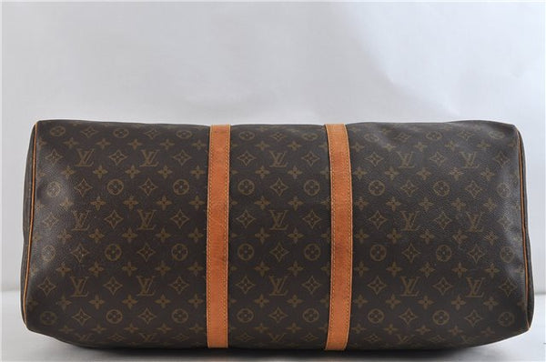 Authentic Louis Vuitton Monogram Keepall 60 Boston Bag M41422 LV 9764C