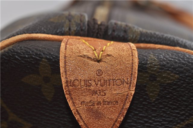 Authentic Louis Vuitton Monogram Keepall 60 Boston Bag M41422 LV 9764C