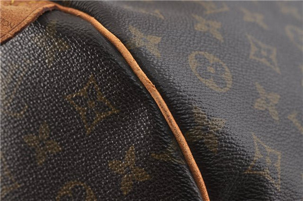 Authentic Louis Vuitton Monogram Keepall 60 Boston Bag M41422 LV 9764C