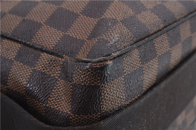 Auth Louis Vuitton Damier Broadway 2Way Shoulder Cross Hand Bag N42270 LV 9765C