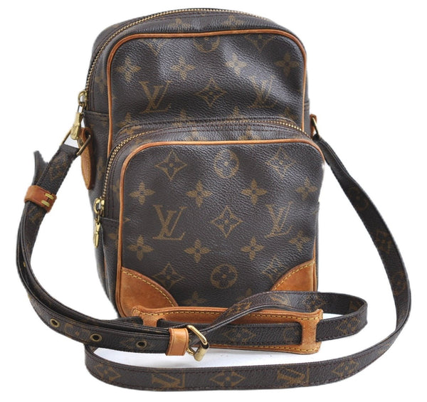Authentic Louis Vuitton Monogram Amazone Shoulder Cross Body Bag M45236 LV 9771E