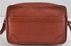 Auth Louis Vuitton Epi Trocadero 27 Shoulder Cross Bag Brown M52303 LV 9775C