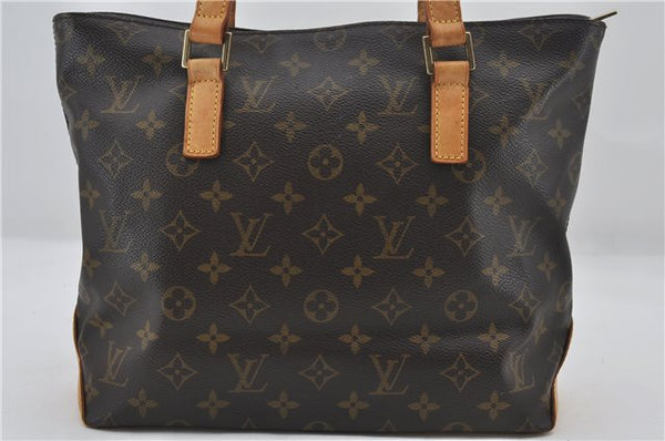 Authentic Louis Vuitton Monogram Cabas Piano Shoulder Tote Bag M51148 LV 9775E