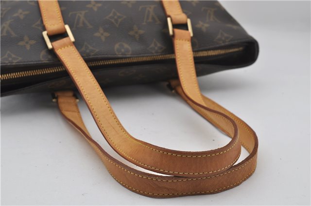 Authentic Louis Vuitton Monogram Cabas Piano Shoulder Tote Bag M51148 LV 9775E