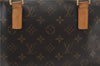 Authentic Louis Vuitton Monogram Cabas Piano Shoulder Tote Bag M51148 LV 9775E