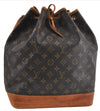 Authentic Louis Vuitton Monogram Noe Shoulder Drawstring Bag M42224 LV 9779A