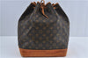 Authentic Louis Vuitton Monogram Noe Shoulder Drawstring Bag M42224 LV 9779A