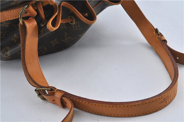 Authentic Louis Vuitton Monogram Noe Shoulder Drawstring Bag M42224 LV 9779A