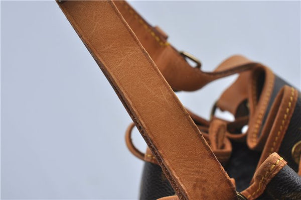 Authentic Louis Vuitton Monogram Noe Shoulder Drawstring Bag M42224 LV 9779A