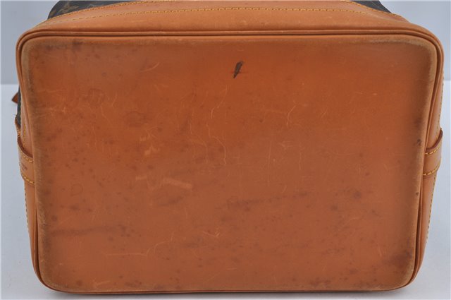 Authentic Louis Vuitton Monogram Noe Shoulder Drawstring Bag M42224 LV 9779A