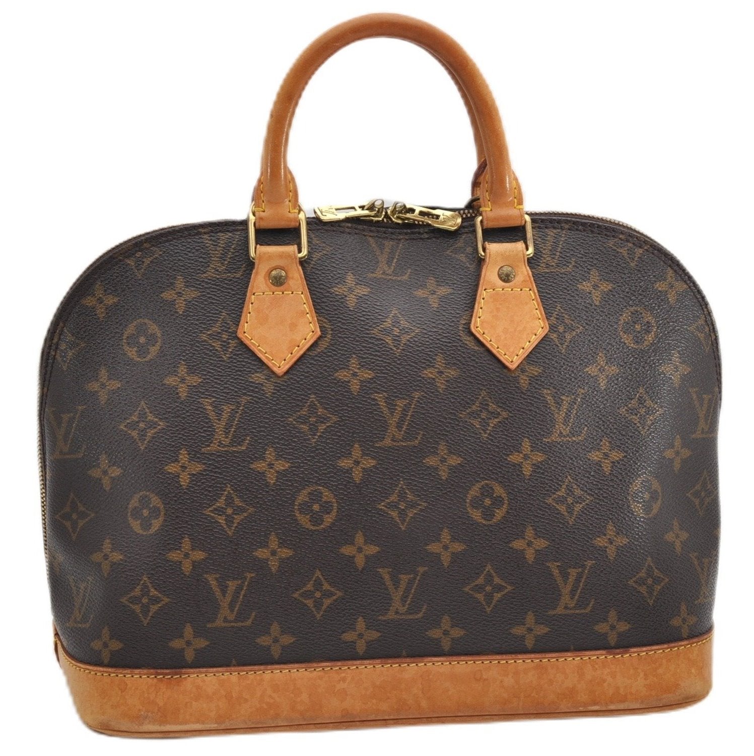 Authentic Louis Vuitton Monogram Alma Hand Bag Purse M51130 LV 9780E