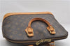 Authentic Louis Vuitton Monogram Alma Hand Bag Purse M51130 LV 9780E