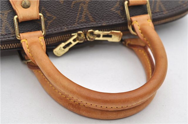 Authentic Louis Vuitton Monogram Alma Hand Bag Purse M51130 LV 9780E