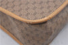 Authentic GUCCI Micro GG PVC Leather Shoulder Tote Bag Brown 9781C