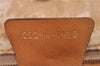 Authentic GUCCI Micro GG PVC Leather Shoulder Tote Bag Brown 9781C