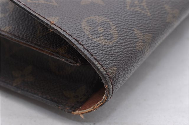 Auth Louis Vuitton Monogram Porte Documents Senateur Briefcase M53335 LV 9782C