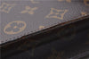 Auth Louis Vuitton Monogram Porte Documents Senateur Briefcase M53335 LV 9782C