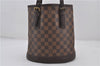 Authentic Louis Vuitton Damier Marais Bucket Shoulder Tote Bag N42240 LV 9784E
