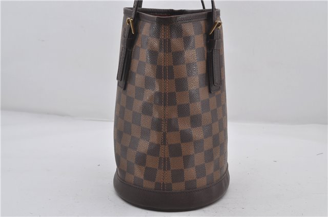 Authentic Louis Vuitton Damier Marais Bucket Shoulder Tote Bag N42240 LV 9784E