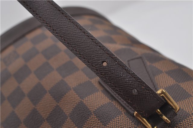 Authentic Louis Vuitton Damier Marais Bucket Shoulder Tote Bag N42240 LV 9784E