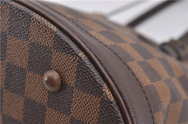 Authentic Louis Vuitton Damier Marais Bucket Shoulder Tote Bag N42240 LV 9784E