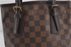 Authentic Louis Vuitton Damier Marais Bucket Shoulder Tote Bag N42240 LV 9784E