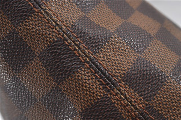 Authentic Louis Vuitton Damier Marais Bucket Shoulder Tote Bag N42240 LV 9784E